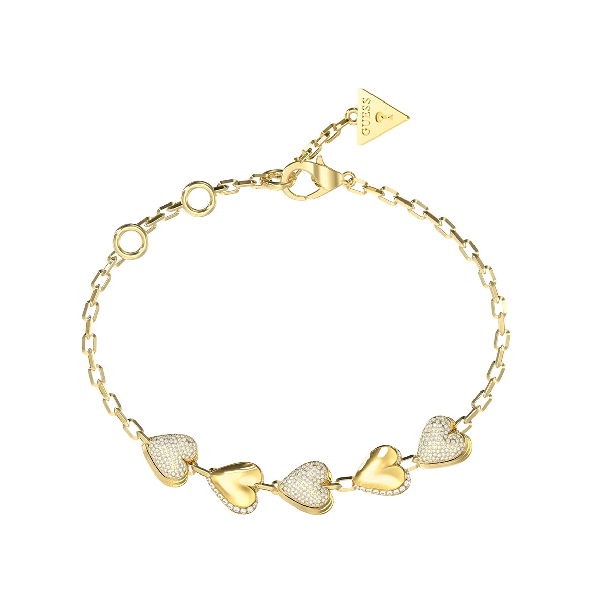 Golden Hearts Charm Bracelet ✨