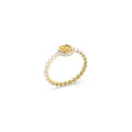 Golden Halo Crystal Ring ✨