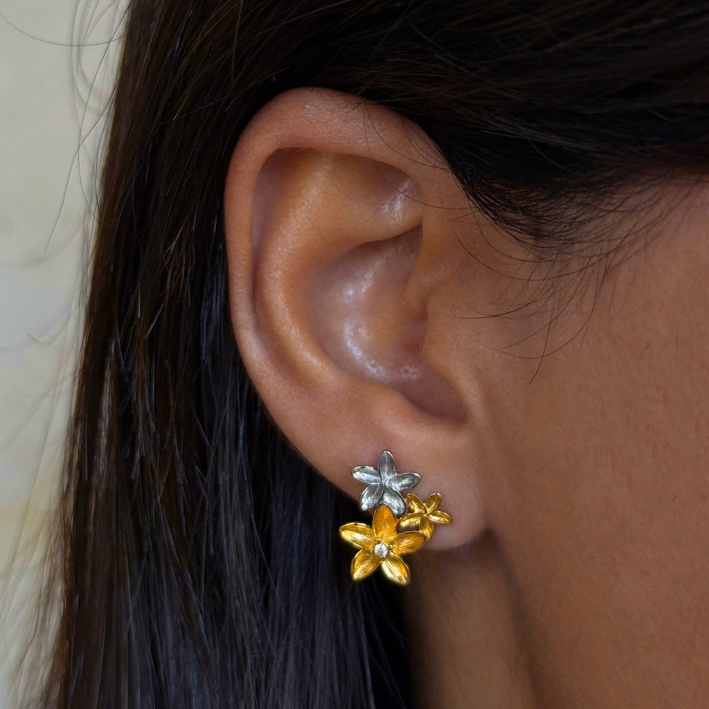 Golden Bloom Earrings ✨